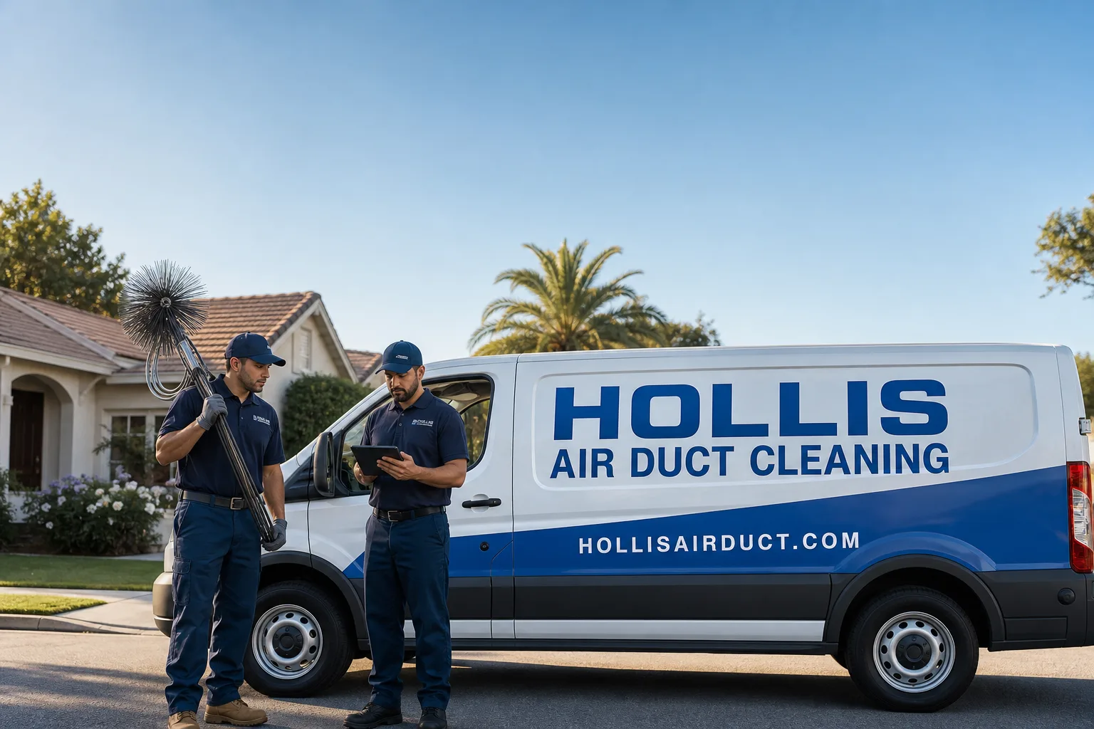 Hollis Air Duct Cleaning air duct cleaning team